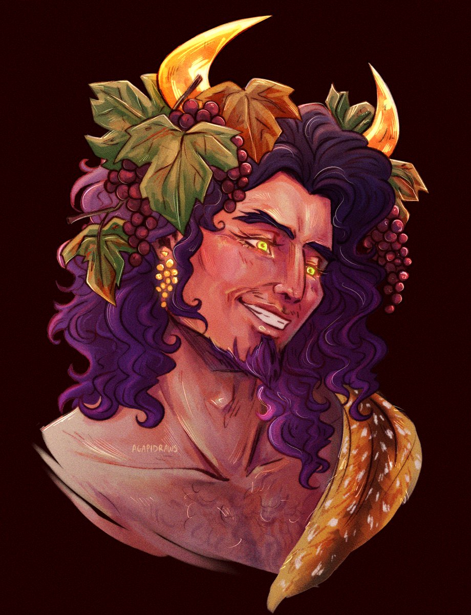 agapidraws's tweet photo. Am I late to this?
Yes, yes I am.
#dionysus #greekmythology https://t.co/AN9qAxGkhc