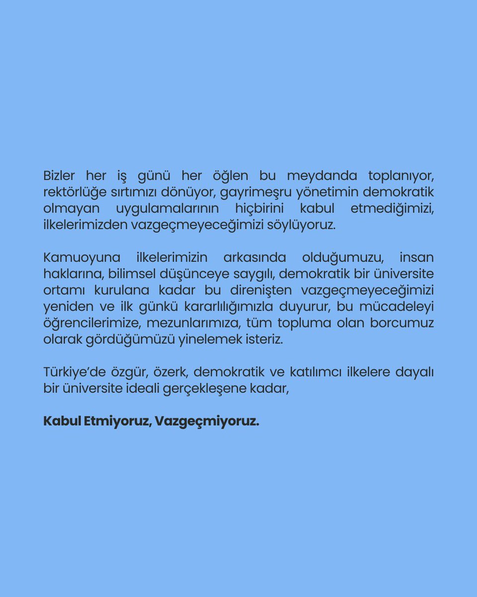 13 Mart 2026 Boğaziçi Üniversitesi Akademisyenleri Haftalık Açıklaması | Bülten 253