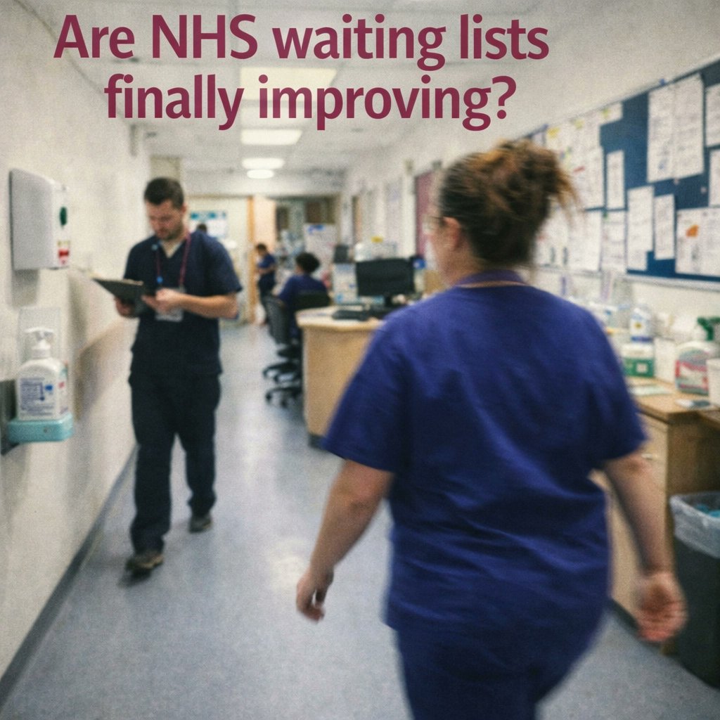 HealthRecruitN's tweet photo. NHS waiting lists have hit a 3-year low at 7.25m treatments; even with record winter pressures! 🏥📉

A huge thank you to the dedicated healthcare pros making this possible. Strengthening our workforce is key to keeping this momentum. 🤝

#NHS #HealthcareWorkforce #HRN https://t.co/VTWyD1Hdir