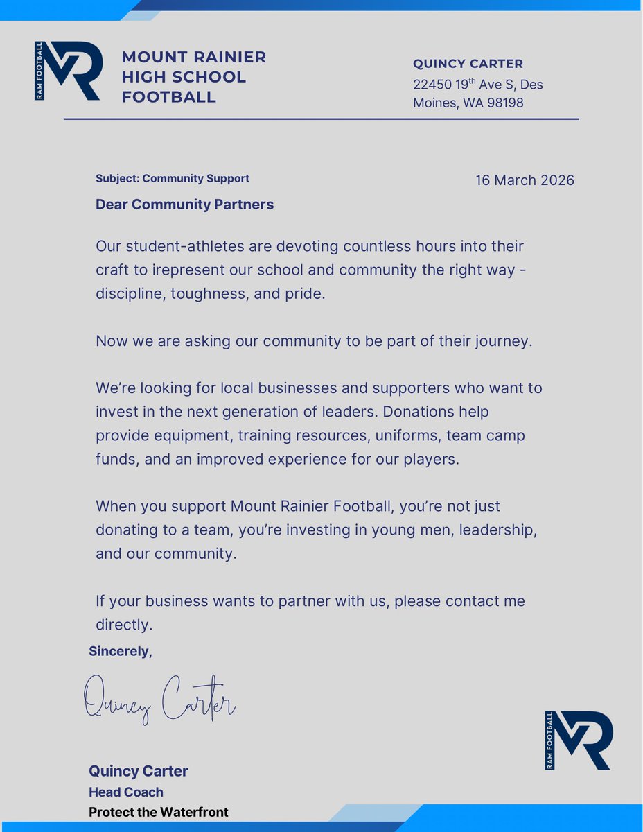 Quincy Carter tweet media