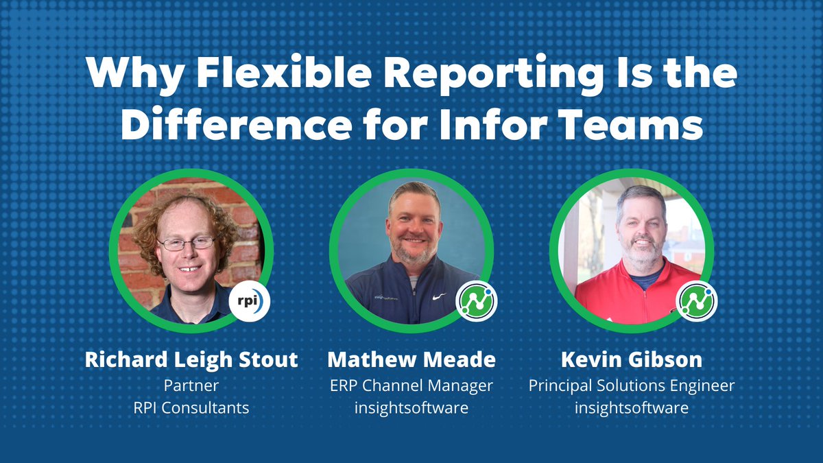 RPIConsultants's tweet image. After three years of running our Infor community survey... One pattern keeps showing up.

Teams that use multiple, connected tools consistently report a better overall experience than those who don't.

Register to see why hubs.ly/Q046YjfW0 

#ERP #Infor #Reporting