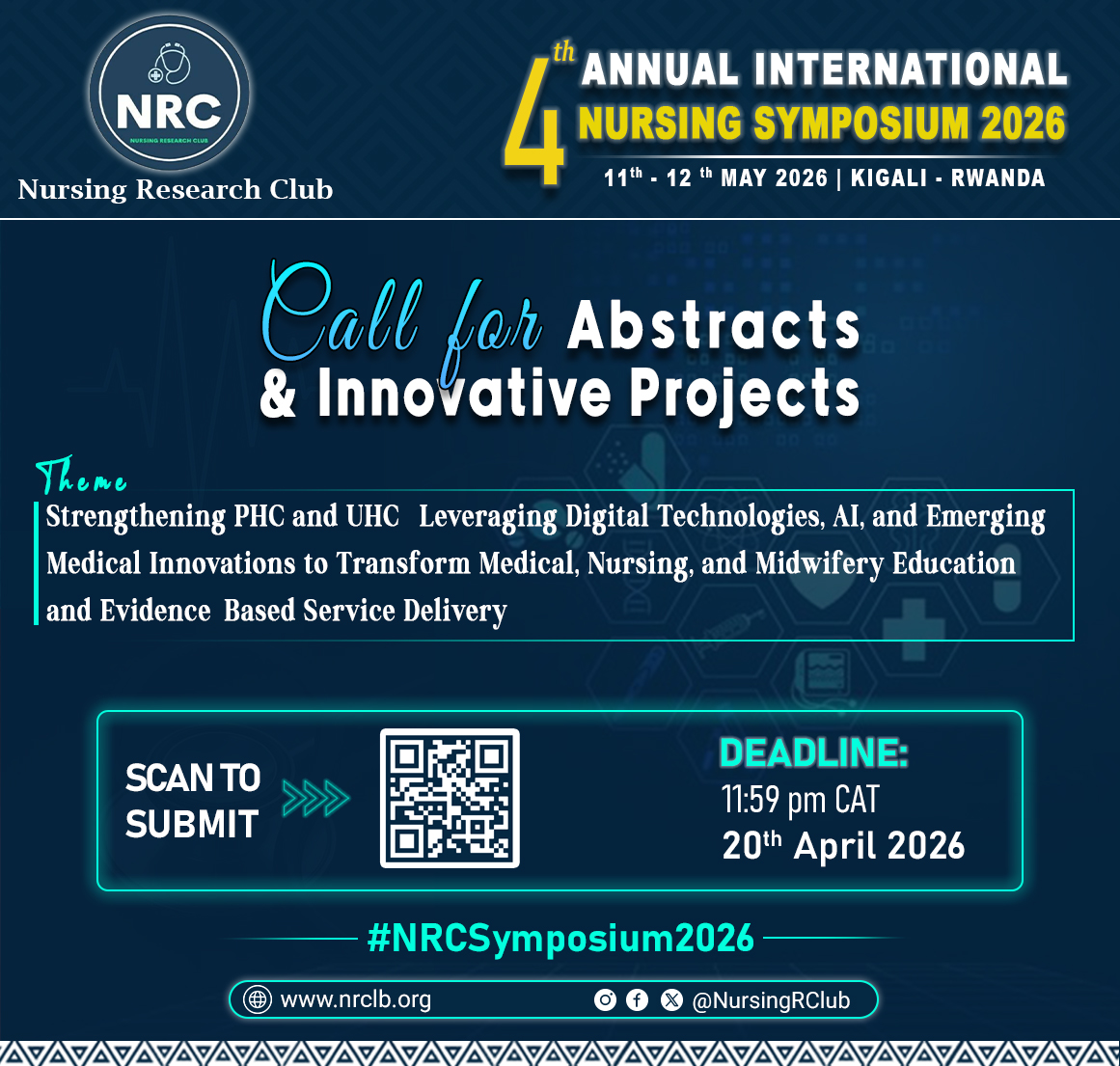 Nursing Research Club (NRC) tweet media