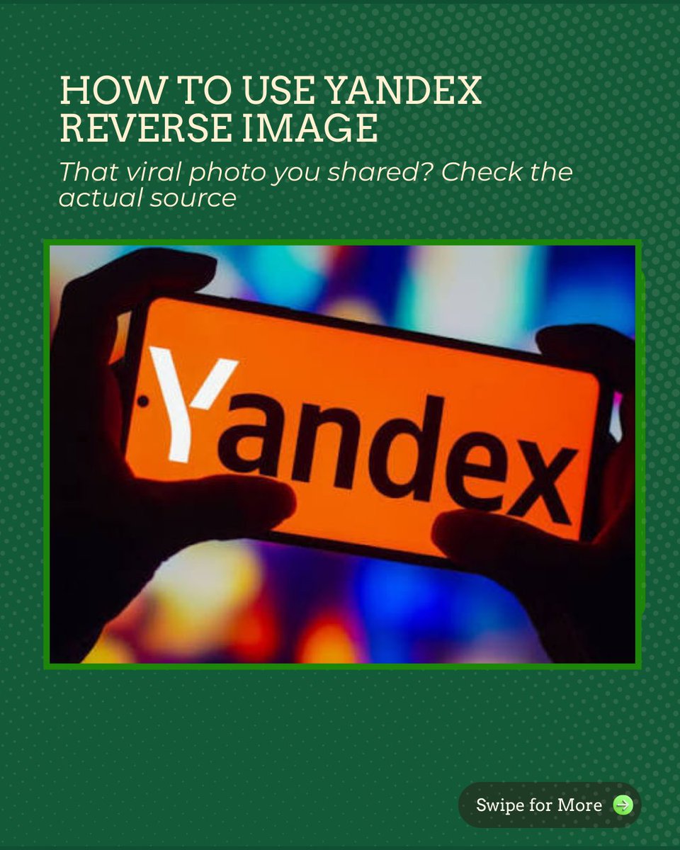 NVAFactchecks's tweet photo. Have you ever shared a photo that turned out to be fake or out of context? 

Use Yandex👇👇, a search engine to check the actual source of the image you want to share. It prevents the spread of misleading
 information.

#yandexgo #misleading #newsverifierafrica #tinubu #fyp https://t.co/bWvPNKAsQ5