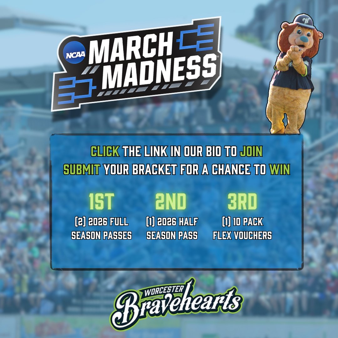 Worcester Bravehearts💚⚾ tweet media