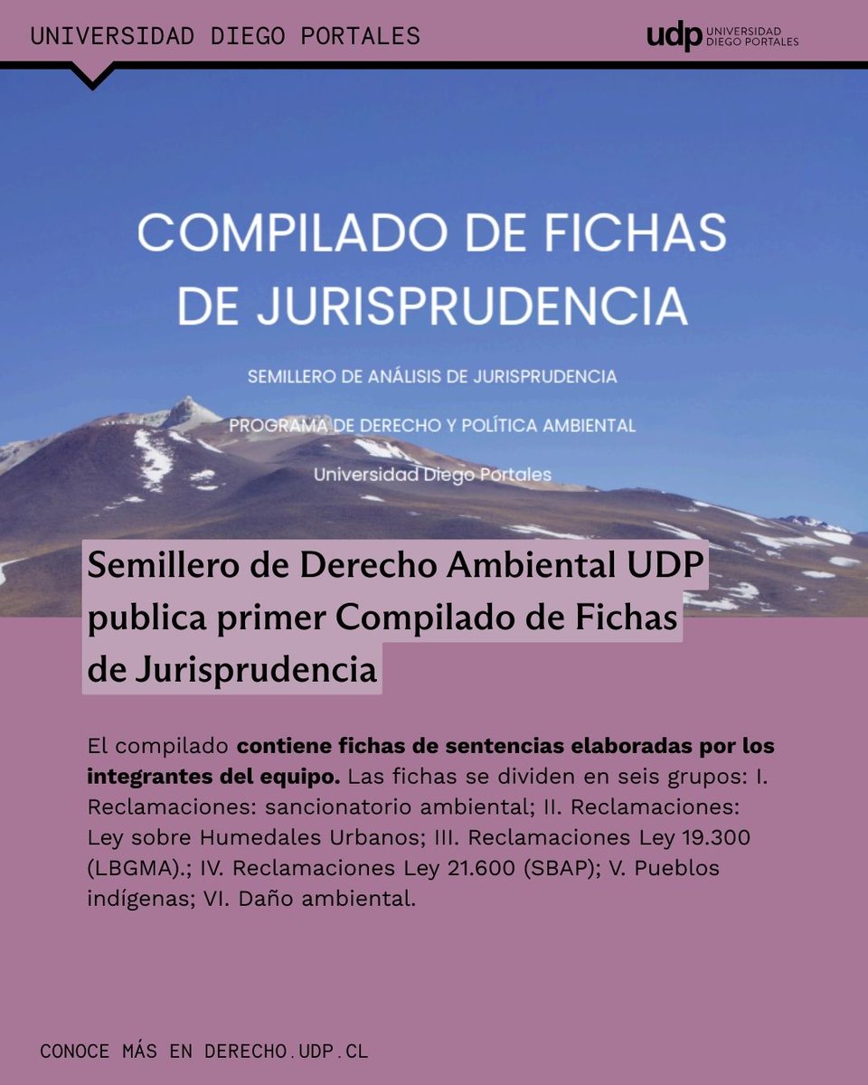 Facultad Derecho UDP tweet media