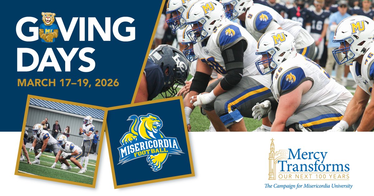 Misericordia University Football tweet media