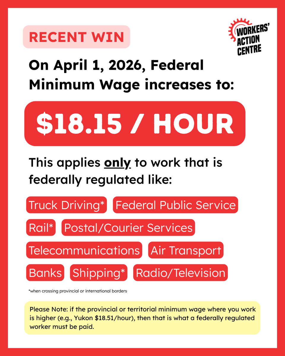 Workers' Action Centre tweet media