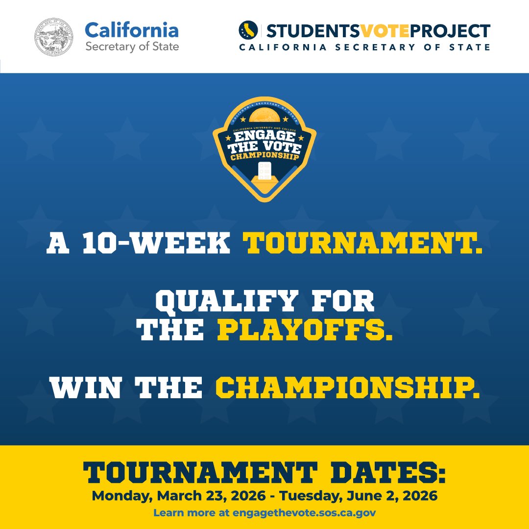 California Secretary of State tweet media