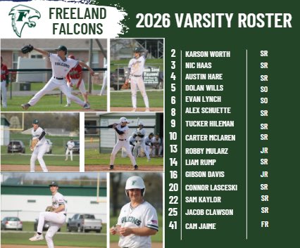 Freeland Baseball tweet media