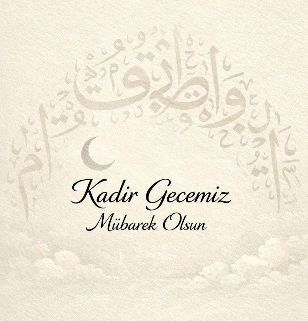 konya_sal's tweet photo. Tüm İslam aleminin Kadir gecesi mübarek olsun. Barış ve huzur getirsin. https://t.co/UFDDAjERWw
