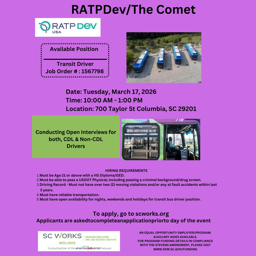 SC Works Midlands tweet media