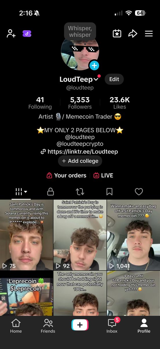 Loud Teep tweet media