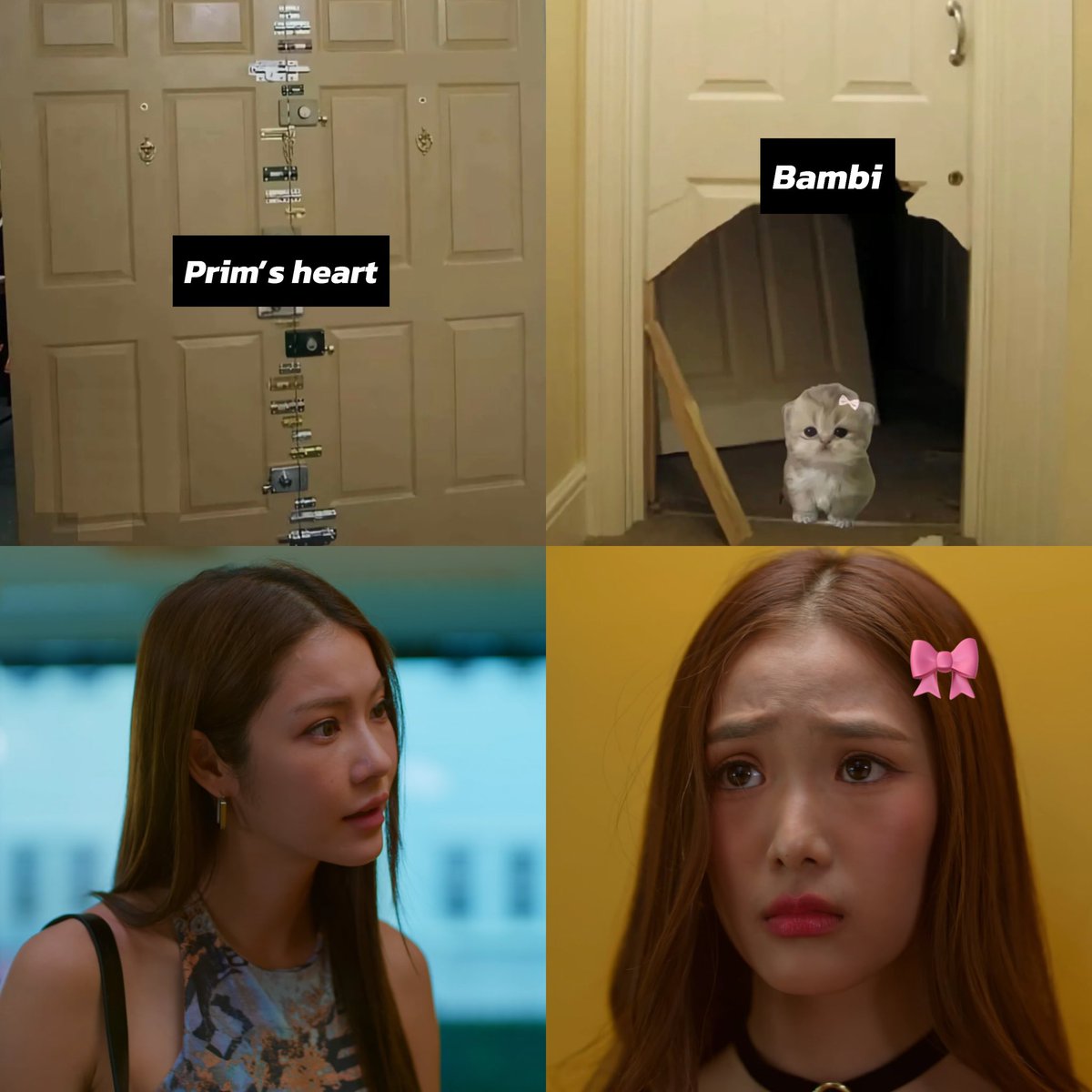 Prim: ❤️🔒
Bambi: 🔨🔓

#GirlRulesSeriesEP2
#NamtanFilm #น้ำตาลฟิล์ม