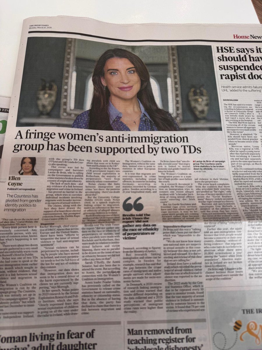 Note the story to the right is about the Moroccan doctor convicted of rape...irony anyone?