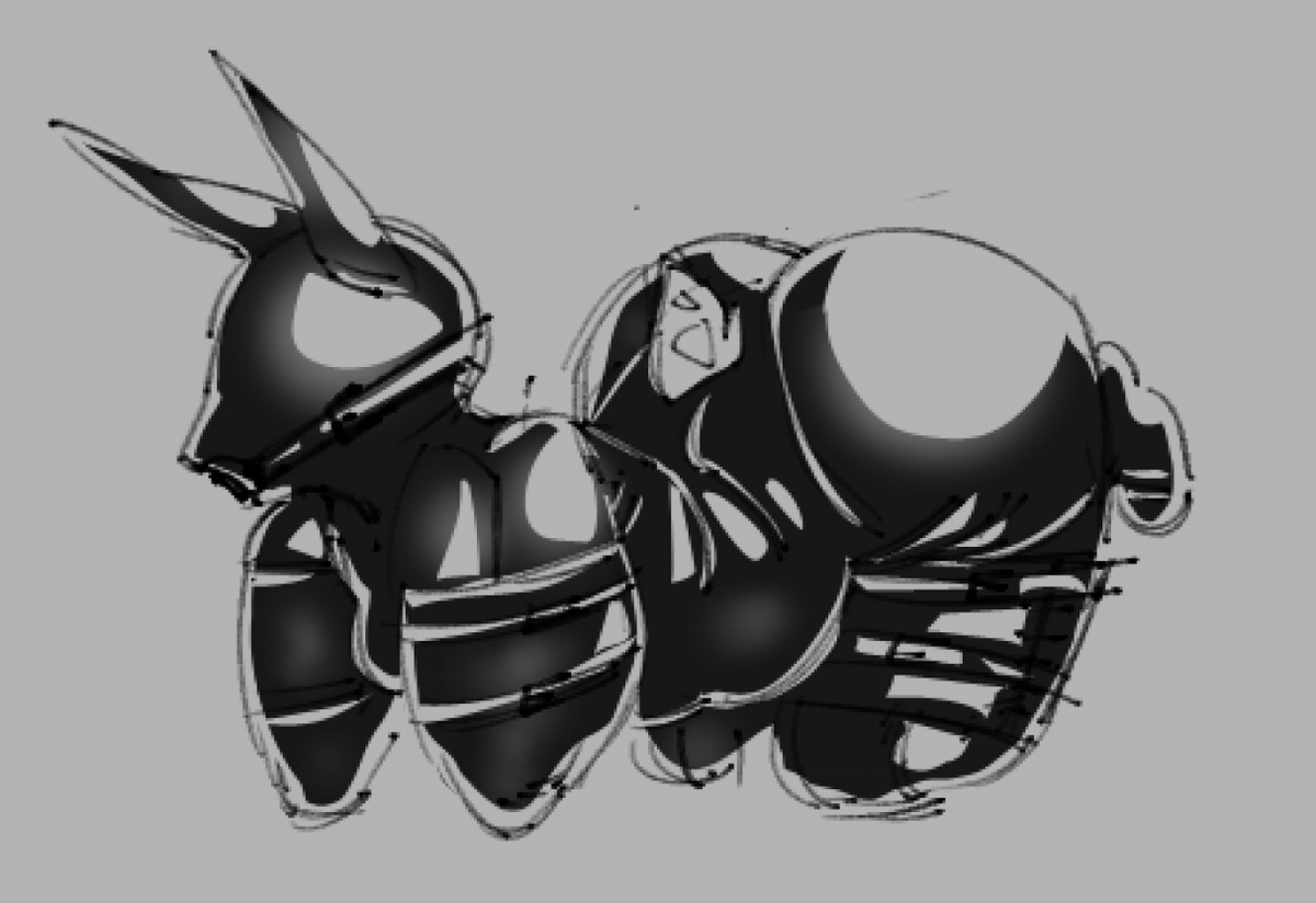 sp4cebunny_1's tweet photo. little doodle dont expect stuff like this often https://t.co/T9SBH3uF69