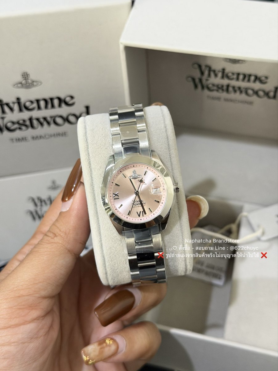 Npc_Brandstore's tweet photo. 🛍️ พร้อมส่ง Vivienne Westwood Watch รุ่น Fenchurch ชมพูเรียบๆ ฮิตมาก แนะนำค่ะ 🩷

Size Case : 28mm.
อุปกรณ์ครบ+ รับประกัน 2 ปี
🧾 ใบเสร็จช้อปไทย 🇹🇭

🩷 ราคา 8,900฿ ราคาป้ายไม่บวกเพิ่ม
💌 ส่งฟรี Ems กทม.แมสได้ค่ะ
📥 สั่งซื้อ-สอบถาม Line : @622chuyc 

#vivienne #viviennewestwood https://t.co/GVbvoBDjHr