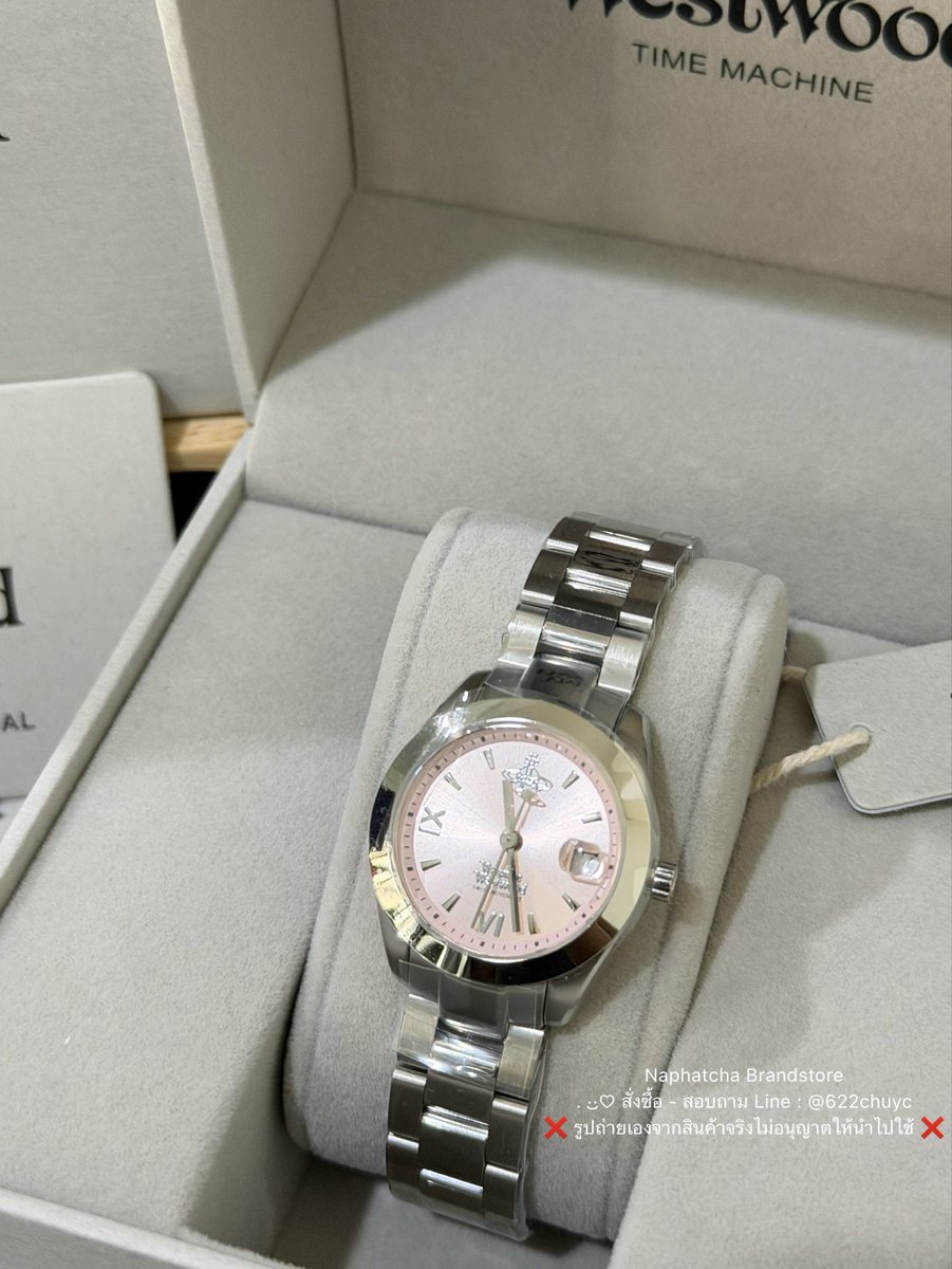 Npc_Brandstore's tweet photo. 🛍️ พร้อมส่ง Vivienne Westwood Watch รุ่น Fenchurch ชมพูเรียบๆ ฮิตมาก แนะนำค่ะ 🩷

Size Case : 28mm.
อุปกรณ์ครบ+ รับประกัน 2 ปี
🧾 ใบเสร็จช้อปไทย 🇹🇭

🩷 ราคา 8,900฿ ราคาป้ายไม่บวกเพิ่ม
💌 ส่งฟรี Ems กทม.แมสได้ค่ะ
📥 สั่งซื้อ-สอบถาม Line : @622chuyc 

#vivienne #viviennewestwood https://t.co/GVbvoBDjHr