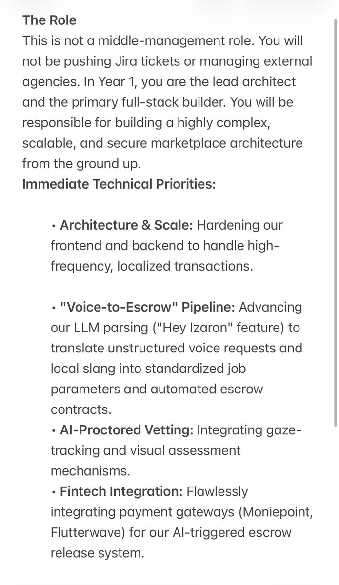 izaronstore's tweet image. Izaron is raising $500k. I am looking for a CTO who isn't afraid of complex AI and escrow architecture. 15% equity on the table. 

#TechCoFounder
• #CTO
• #Founders
• #BuildInPublic
• #StartupJobs