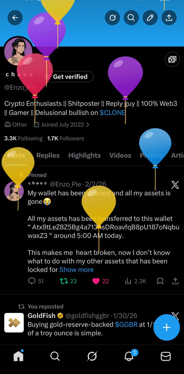 Enzo_Pie's tweet photo. @KuCoin_Web3 Happy birthday solana!
Its my birthday too so i hope im one of the lucky winners 🫶🙏 https://t.co/X1e4jLmH0I