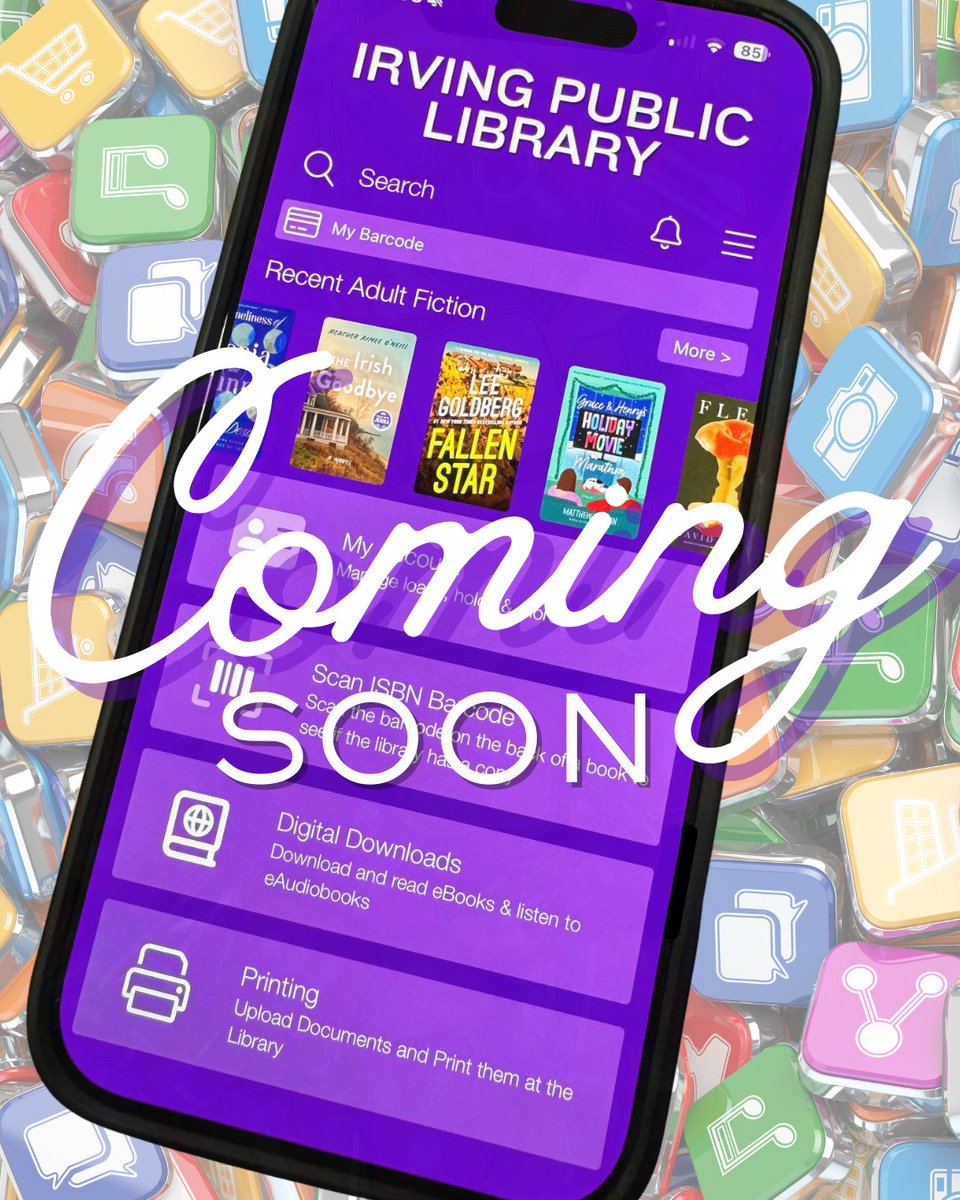 Irving Library tweet media