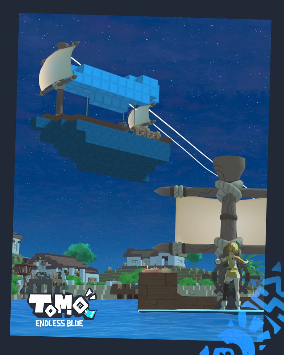 Tomo: Endless Blue 🏝️ | Pre-Launch on Kickstarter tweet media