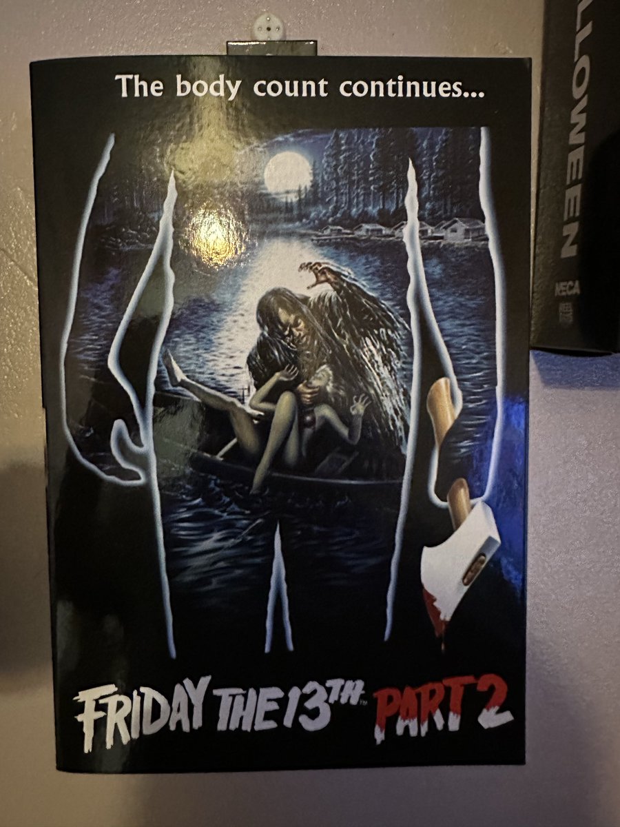 DogSoldier82's tweet image. Latest addition 😊

#HorrorFam #Fridaythe13th
