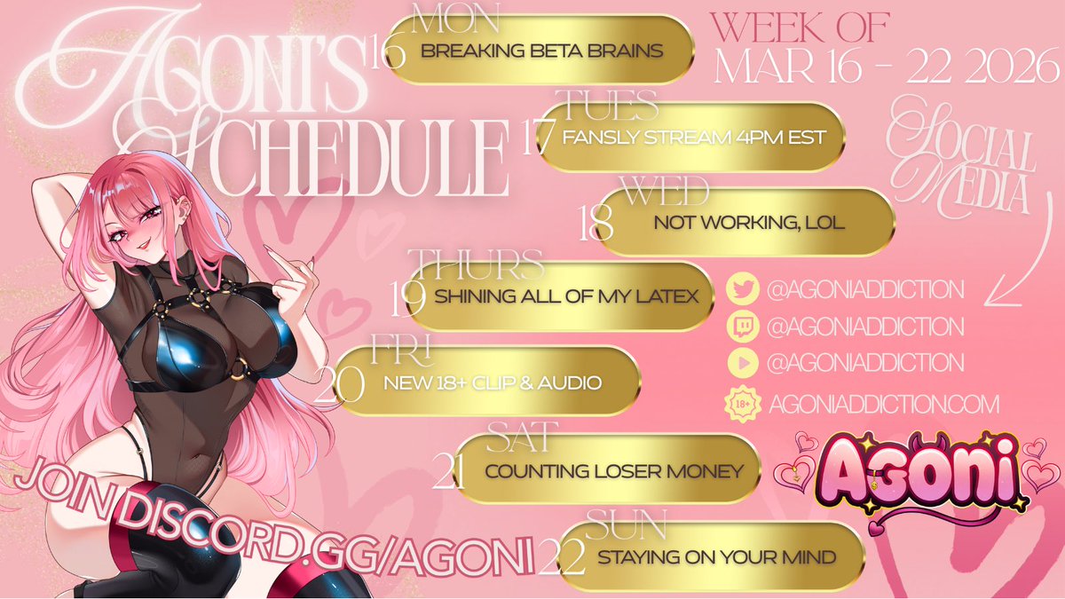 💖👑 Agoni 👑💖 | 2DFD Vtuber Extraordinaire 💖👑 tweet media