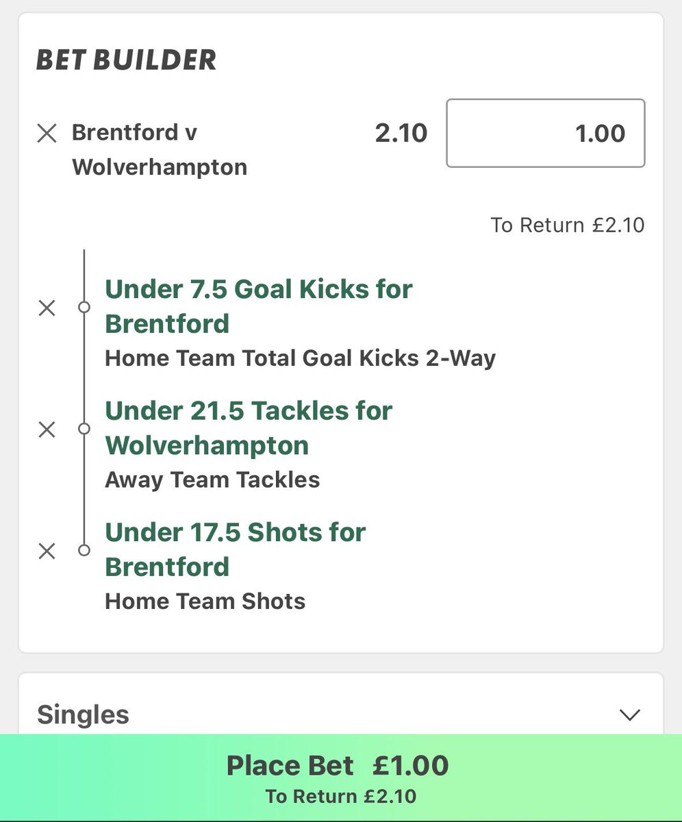 Match Day Bets tweet media