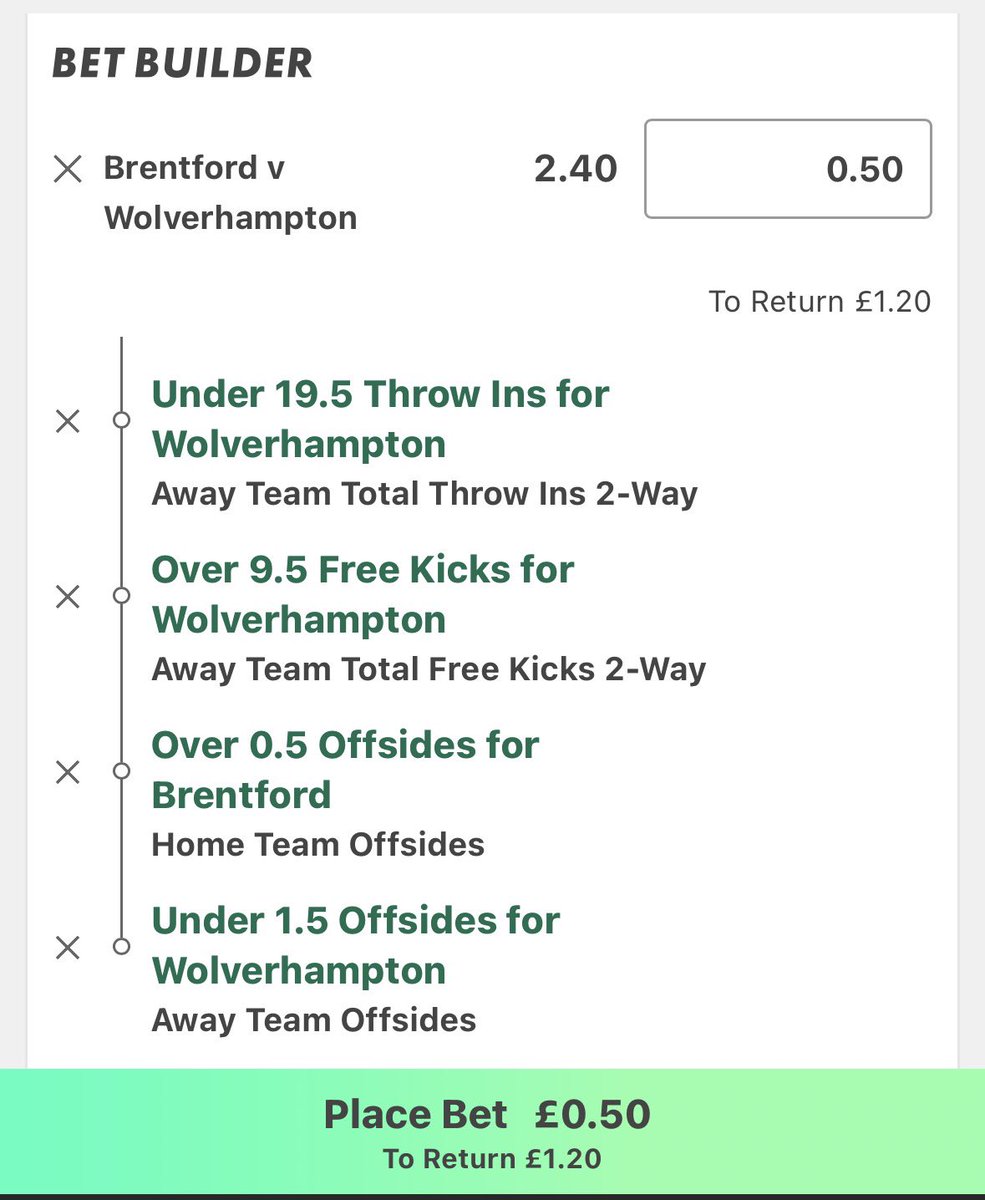 Match Day Bets tweet media