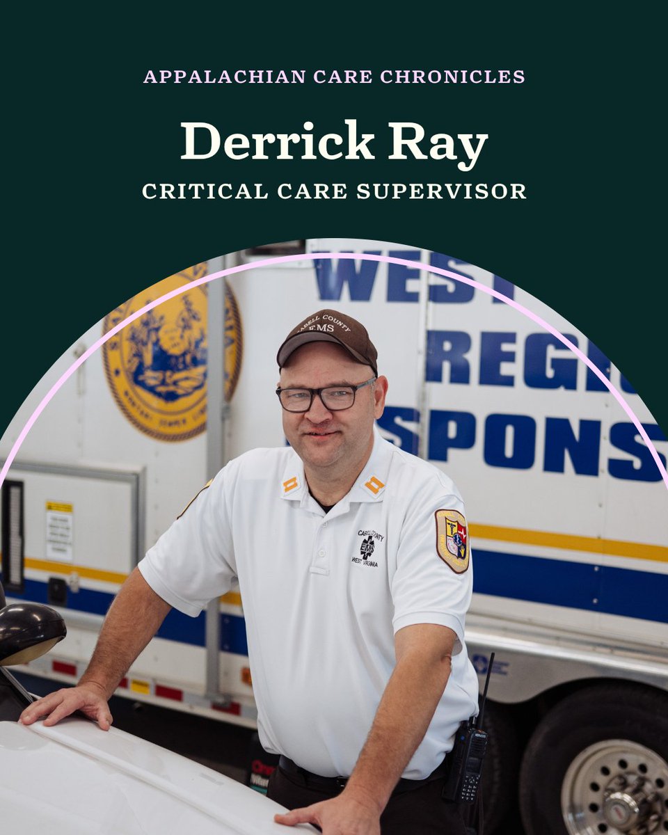 AppCarePod's tweet photo. After working in EMS for 25 years as a trained paramedic in critical care, Derrick Ray has seen just about everything, and that hasn’t eroded his empathy.

“The people out here deserve it. When you call 911, you expect to get the best.”

https://t.co/H76fODuBm5 https://t.co/5itgCklhWF