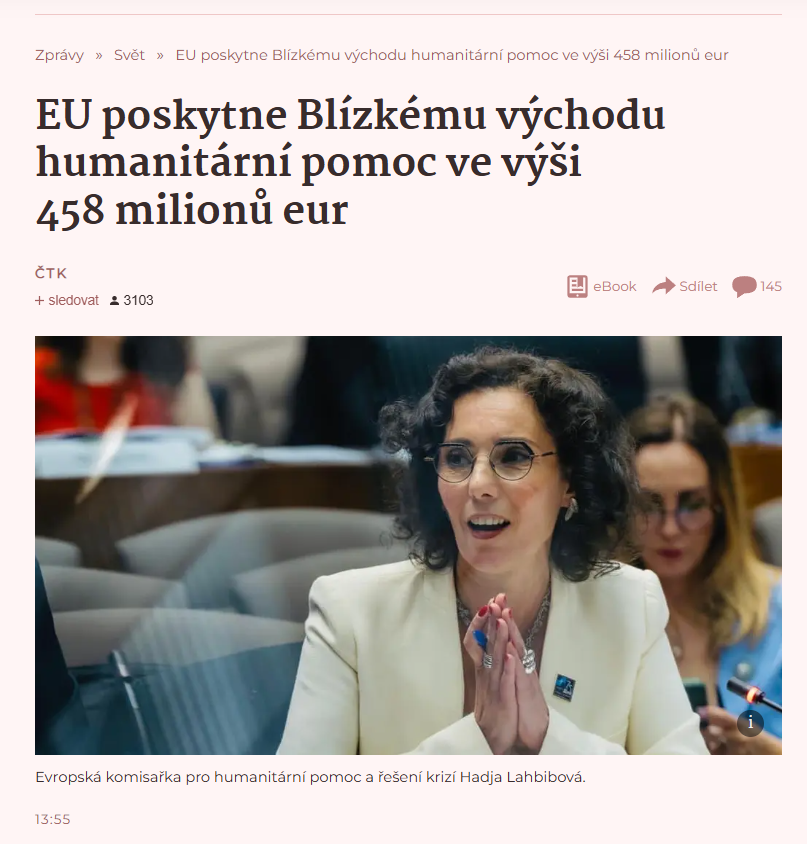 Bílí Evropané chodí do práce, liberální demokraté bílé Evropany okrádají prostřednictvím extrémně vysokých daní a tyto daně posílají mohamedánům na Blízký východ. Jako argument jim stačí milionkrát omletý výraz "humanitární pomoc". A Evropanům to nejenže nevadí, oni své vlastní