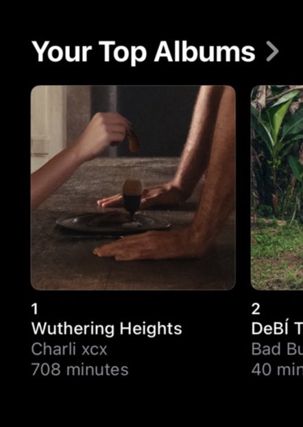 Charbarley's tweet photo. Life’s current soundtrack. #wutheringheights https://t.co/3TH4TXONHW