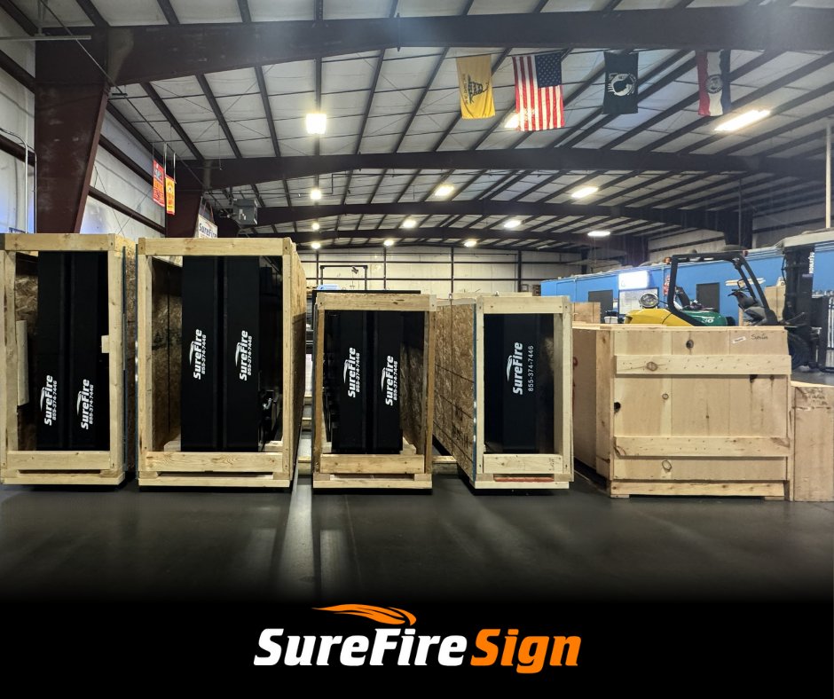 SureFireSignInc's tweet image. 🔥Supplying EMCs to Sign Shops Nationwide.

SureFire Electronic Message Centers are built for sign professionals and ready for the field.

→ Talk with our team about your next EMC project.

#DigitalSignage #SignIndustry #SignProfessionals #SignInstallers #ElectronicMessageCenter