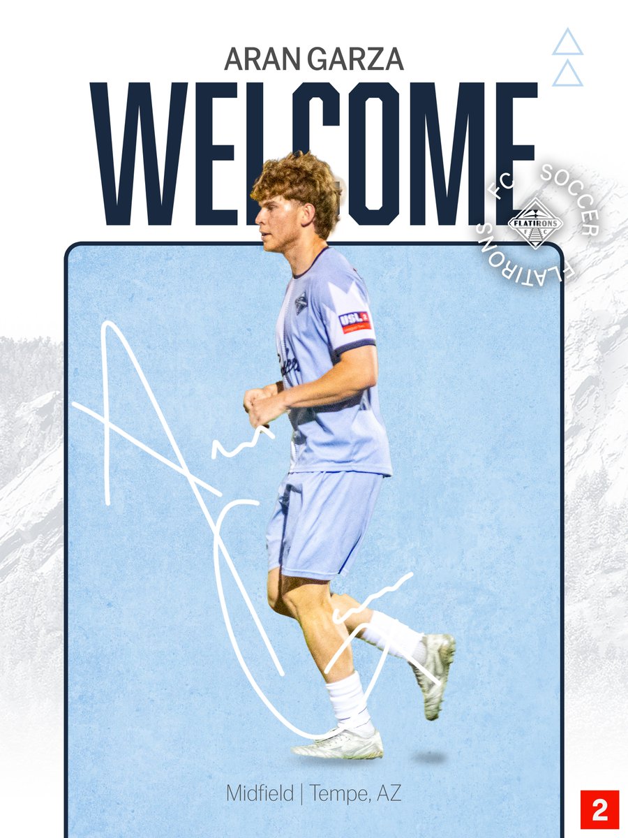 flatirons_fc's tweet image. 𝑾𝑬𝑳𝑪𝑶𝑴𝑬 𝑩𝑨𝑪𝑲, 𝑨𝑹𝑨𝑵!

Recently signed to @roadrunnersmsoccer, Aran is back for year 2 with Flatirons!

(Pending league and federation approval)

#UpTheIrons | #Path2Pro