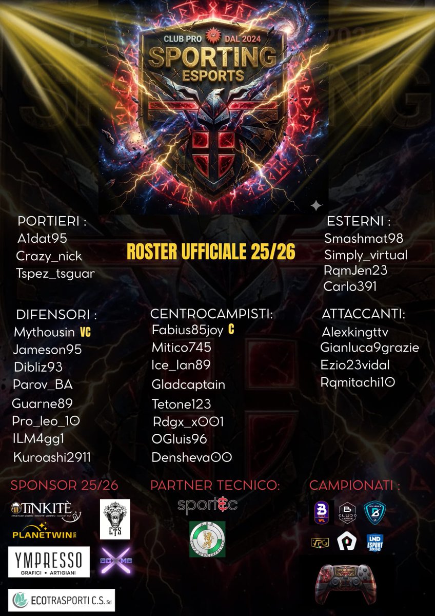 SportingEsports's tweet photo. https://t.co/UEzd9F718M