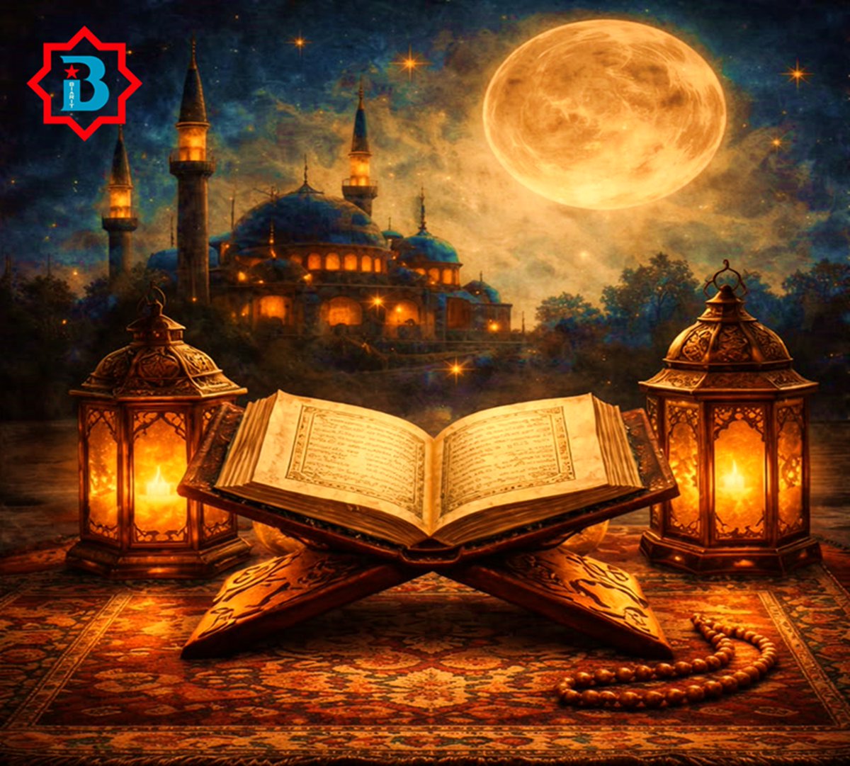 biaritcom's tweet photo. Bin aydan daha hayırlı olan Kadir Gecesi’nin aziz milletimiz, İslam âlemi ve tüm insanlık için hayırlara vesile olmasını temenni ederiz.  🌙 🕌 ✳️ #kadirgecesi #kadirgecesimübarekolsun #biarit #biaritcom #biaritro #türkiye https://t.co/pKvOfBln5y