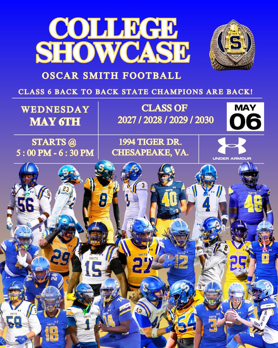 Oscar Smith Football tweet media