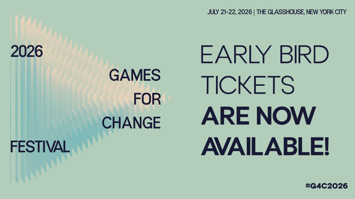 Games for Change tweet media