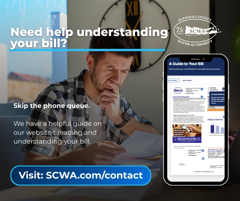 Suffolk County Water Authority tweet media