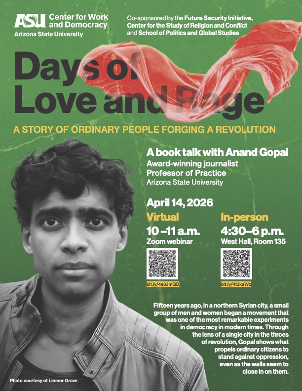 Center for Work and Democracy at ASU tweet media