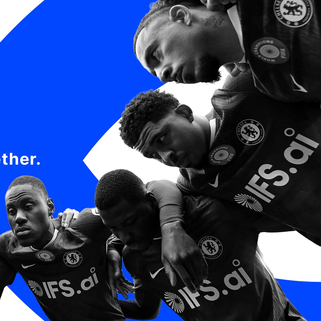 BingXOfficial's tweet photo. Stronger as one! ⁨⁨💪

#TrainedOnGreatness #BingXCFC | @ChelseaFC