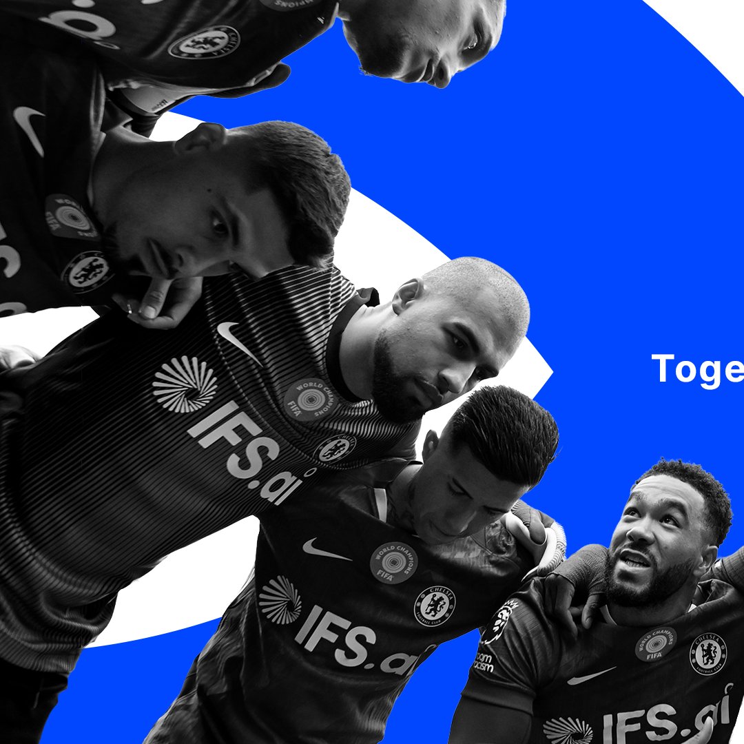 BingXOfficial's tweet photo. Stronger as one! ⁨⁨💪

#TrainedOnGreatness #BingXCFC | @ChelseaFC