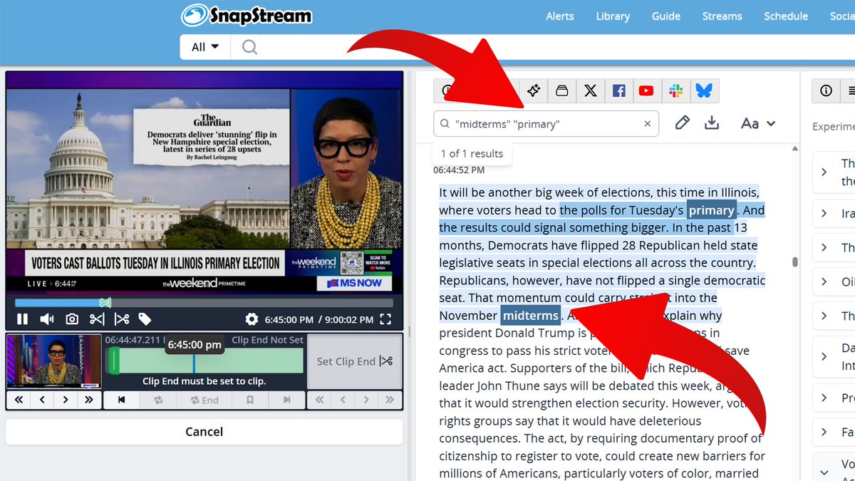 SnapStream ✂️ tweet media