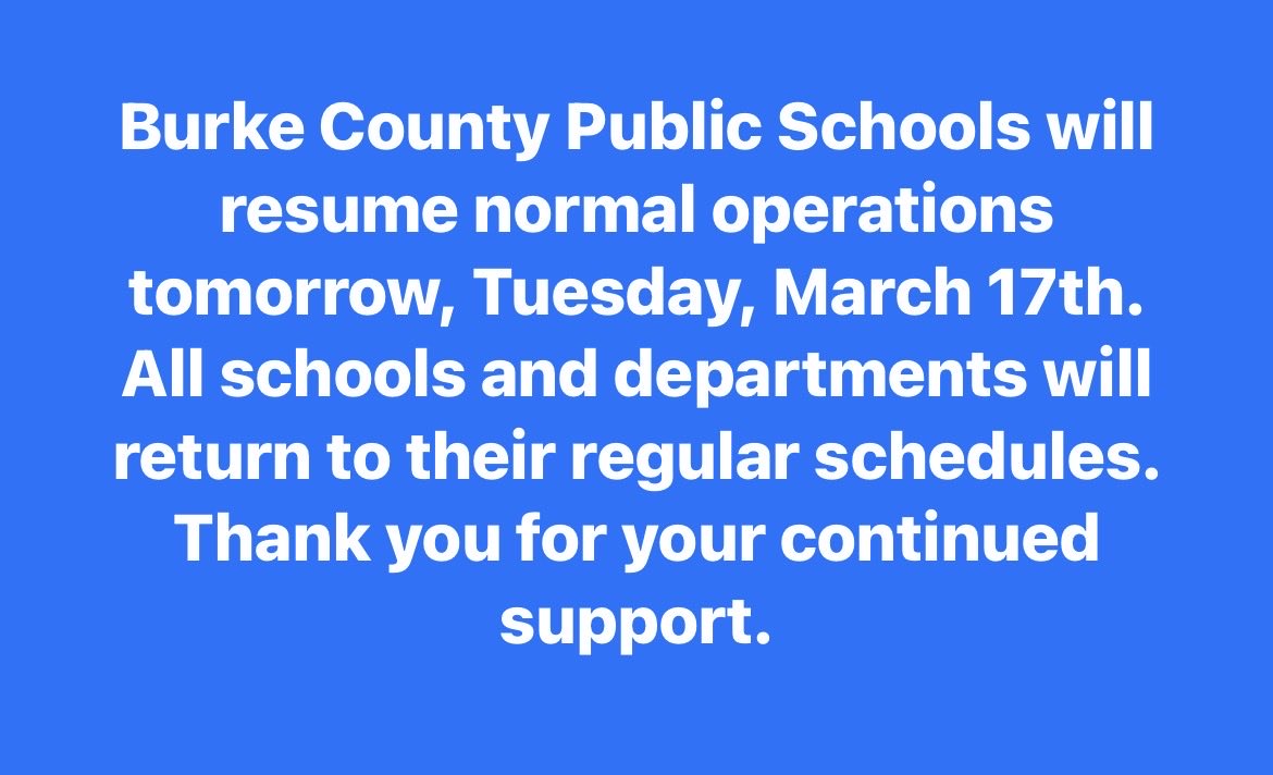 Burke County Schools tweet media