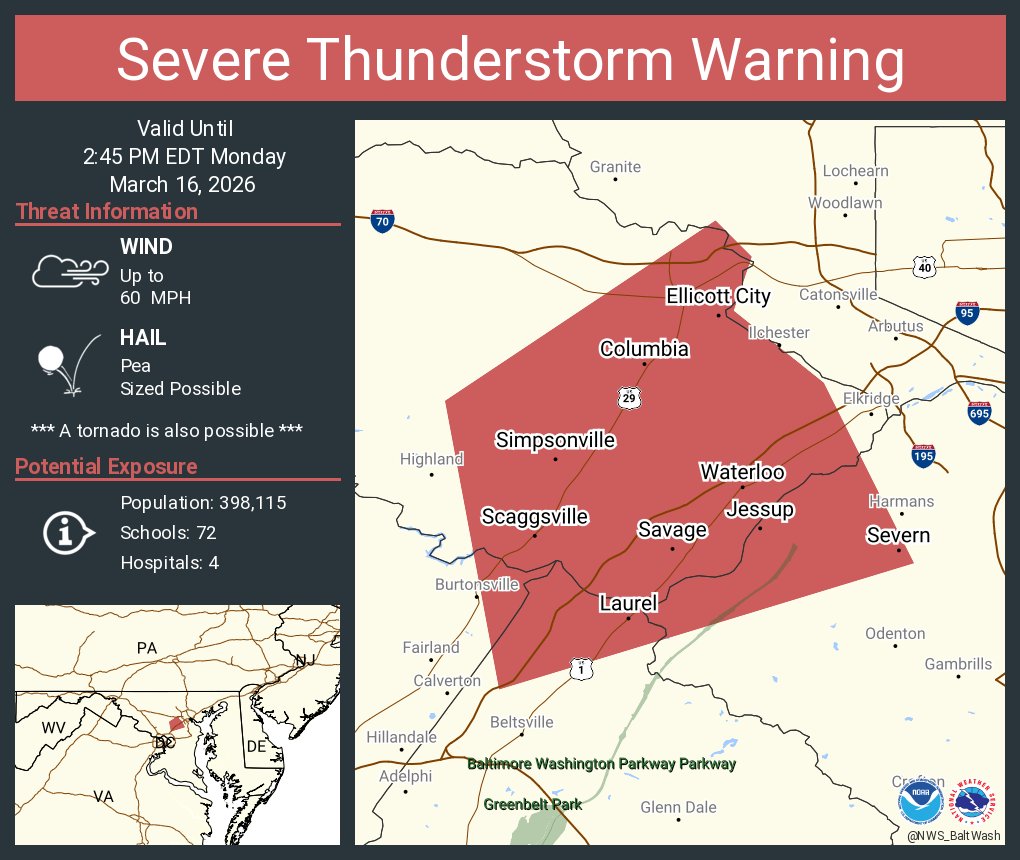 NWS Severe Tstorm tweet media
