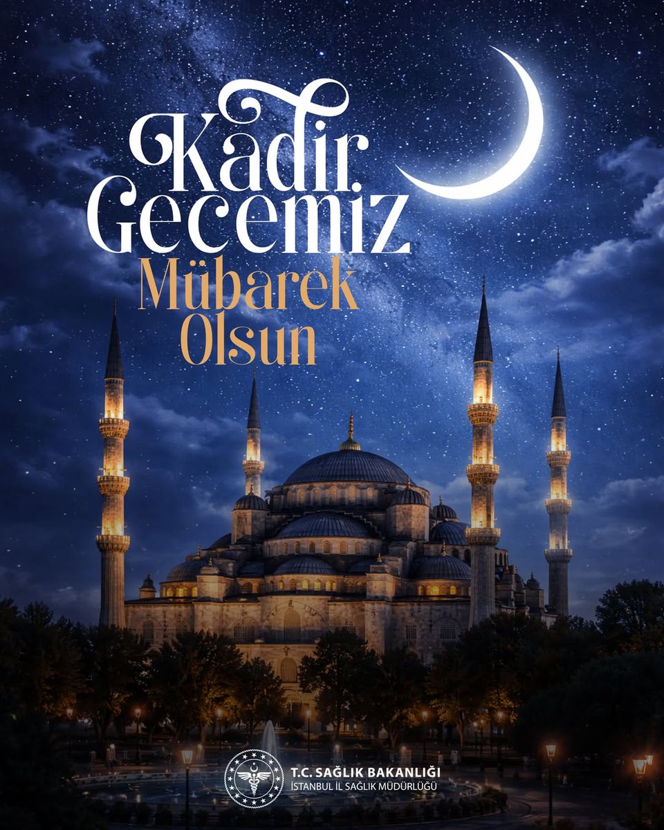 Kur’an-ı Kerim’in indirilmeye başlandığı ve bin aydan daha hayırlı olduğu müjdelenen Kadir Gecesi;kalplerin arındığı, duaların semaya yükseldiği mübarek bir gecedir.Bu mübarek gecenin; gönüllerimize huzur ve tüm insanlığa hayırlar getirmesini diliyoruz
Kadir Gecemiz mübarek olsun