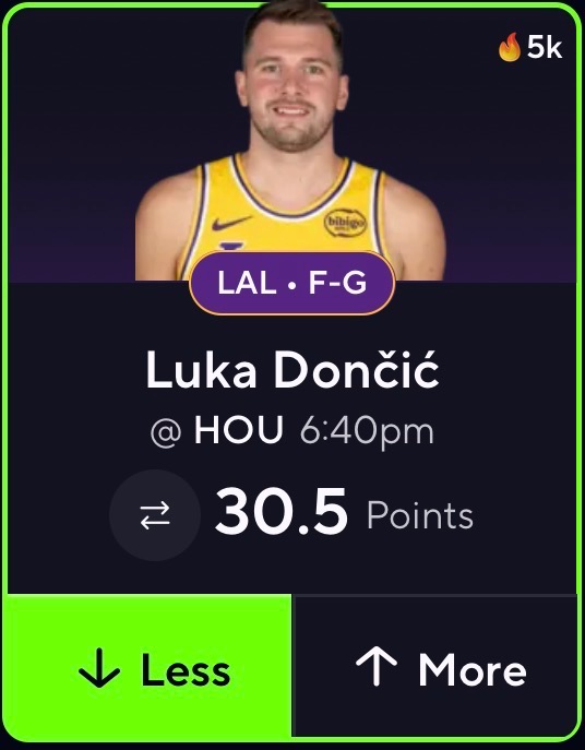 🐢 Monday NBA Play #2 🐢 🏀 Luka Doncic UNDER 39.5 Pts + Ast 🏀 Luka Doncic ...