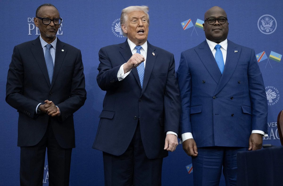 #RDC-#Rwanda: l’administration Trump réunit cette semaine #Kigali et #Kinshasa à Washington pour tenter de relancer les accords de paix fragilisés dans l’est congolais.

Selon The Africa Report, des responsables du Rwanda et de la RDC doivent participer à des discussions