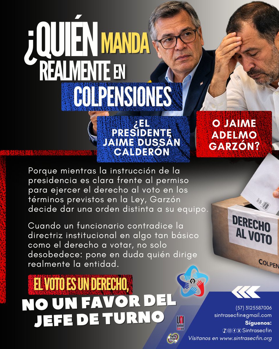 SINTRASECFIN tweet media