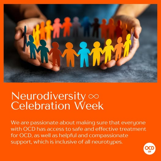 MarkOCDVersion's tweet photo. Thursday 19th March at 7pm.

OCDUK are hosting a one-off support group for people who experience OCD alongside autism, ADHD and/or other forms of neurodivergence. No formal diagnosis needed, all welcome (18+). 

More details here... https://t.co/Y14AiE3FPg https://t.co/PnhZ7EGU83